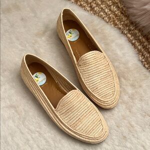 Concetto Limone raffia loafers